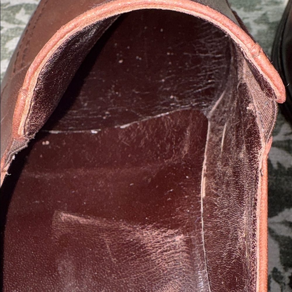 Men’s Bruno Magli slip on loafers size 12 brown Excellent condition - Picture 10 of 12
